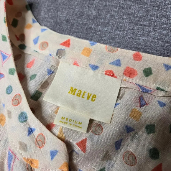 Anthropologie Maeve Paccia Button-down Tunic - Picture 7 of 8